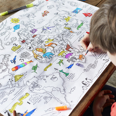 fun learning colouring activity for kids