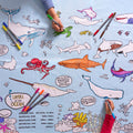 under the sea tablecloth