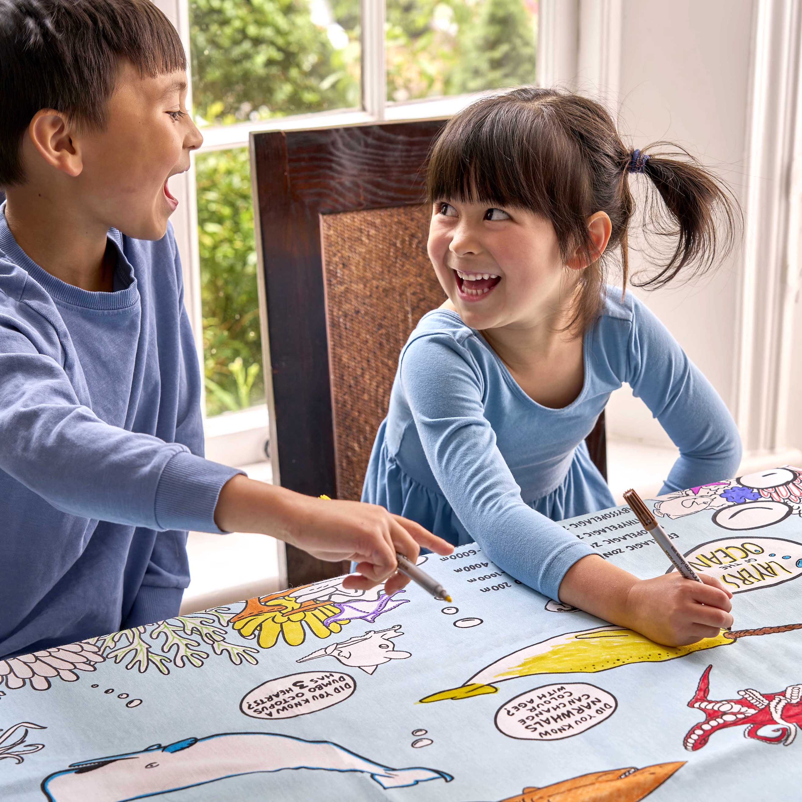 under the sea tablecloth