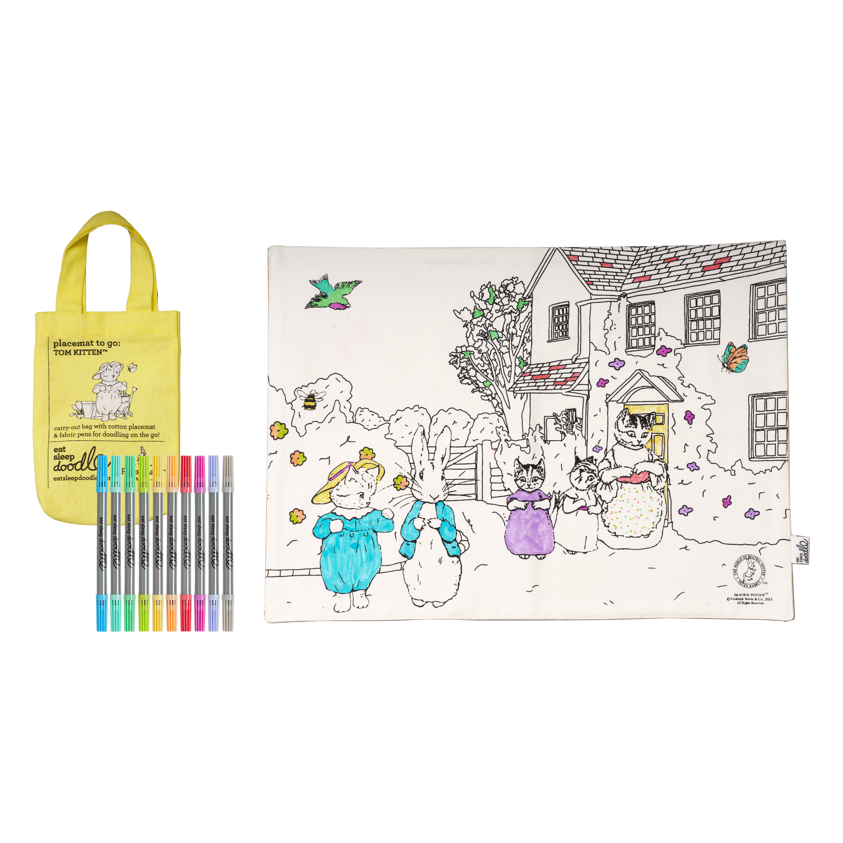 peter rabbit placemat for kids Crafty christmas