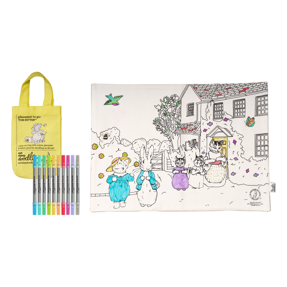 Peter Rabbit Placemat for Kids Crafty Christmas