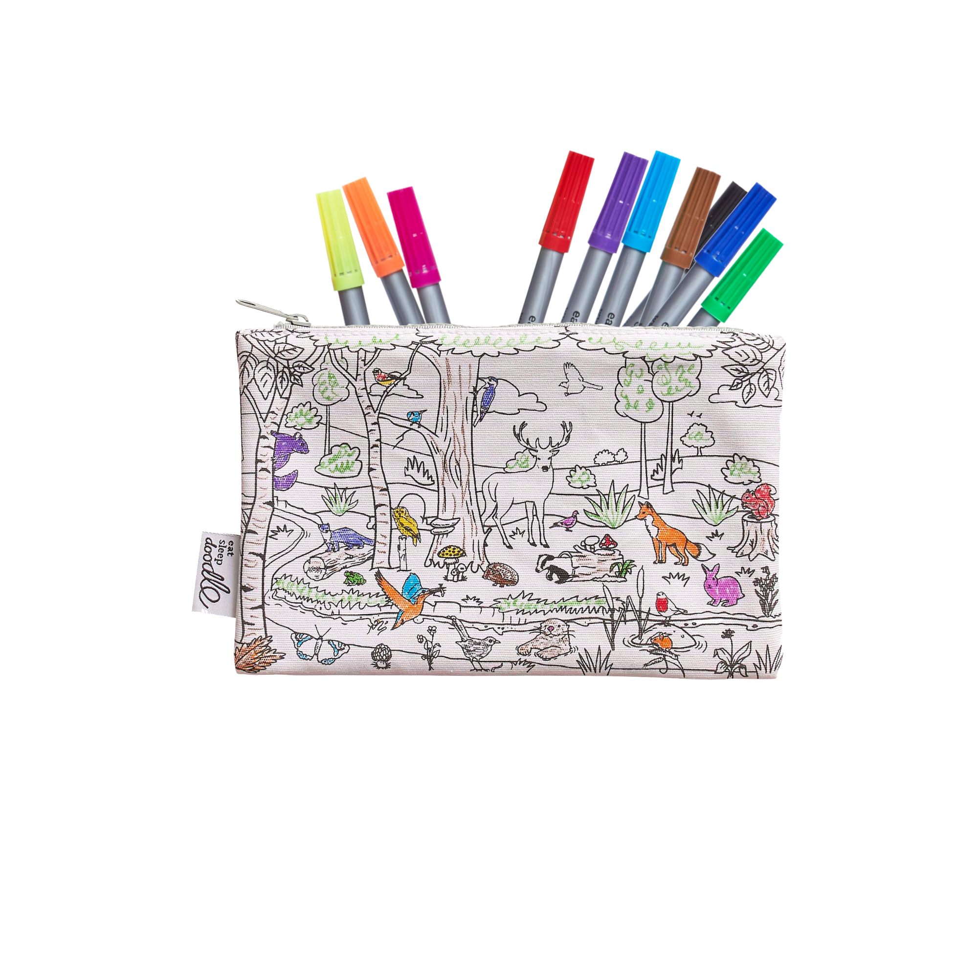 woodland pencil case