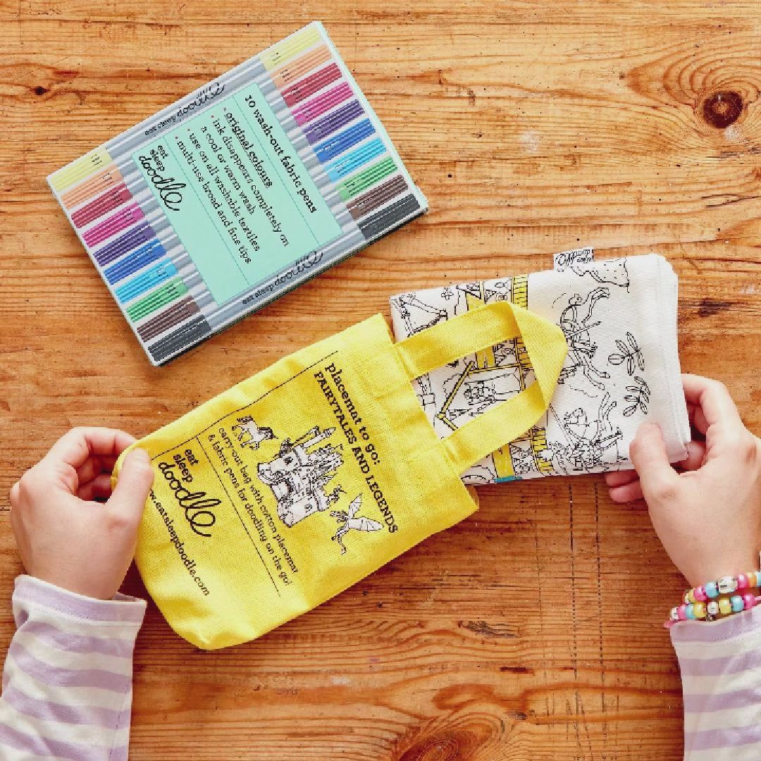 Set de table à emporter contes de fées et légendes
