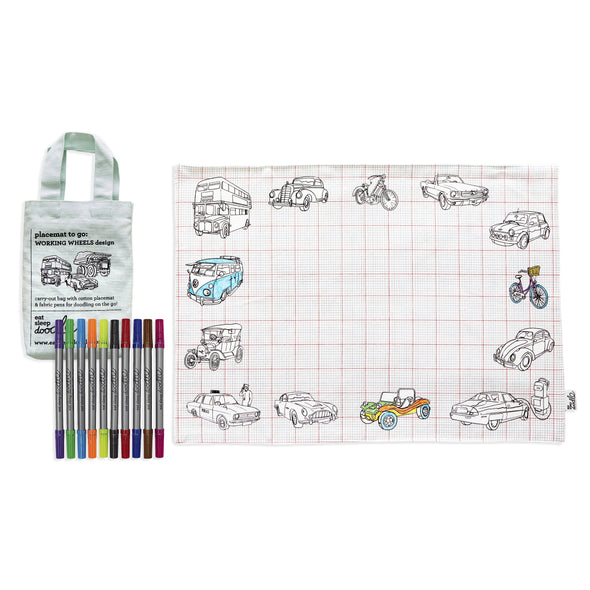 colouring trucks and cars